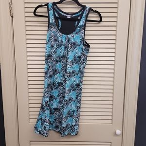 ND intimates size small blue white gown